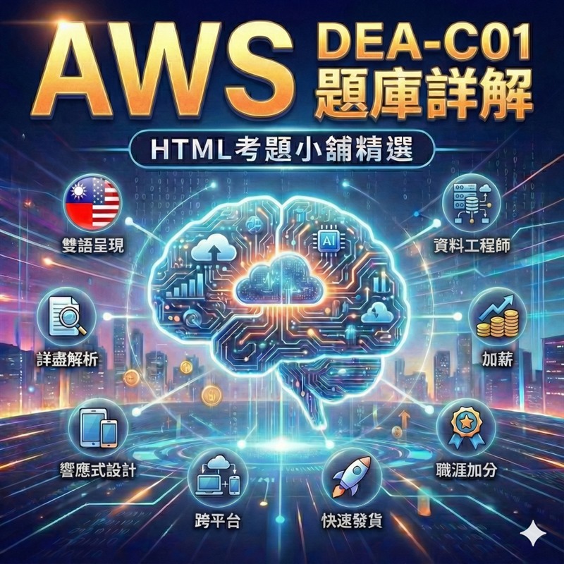 AWS Certified Data Engineer – Associate (DEA-C01) 國際認證、AWS Certified Machine Learning Engineer – Associate (MLA-C01) 國際認證、AWS Certified Generative AI Developer – Professional (AIP-C01) 國際認證、AWS Certified SysOps Administrator – Associate (SOA-C03) 國際認證、NVIDIA Certified Associate – Generative AI LLMs (NCA-GENL) 國際認證、NVIDIA-Certified Associate Generative AI Multimodal (NCA-GENM) 國際認證、NVIDIA-Certified Associate AI Infrastructure and Operations (NCA-AIIO) 國際認證、NVIDIA-Certified Professional: Agentic AI (NCP-AAI) 國際認證、NVIDIA-Certified Professional: AI Networking (NCP-AIN) 國際認證、NVIDIA-Certified Professional: AI Operations (NCP-AIO) 國際認證、ISC2 Systems Security Certified Practitioner (SSCP) 國際資安認證、TQC 資訊科技認證 Python 專業級、Cisco Certified Network Associate (CCNA 200-301) 國際網路認證 數位教材