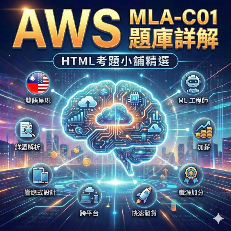 AWS Certified Machine Learning Engineer – Associate (MLA-C01) 國際認證、AWS Certified Generative AI Developer – Professional (AIP-C01) 國際認證、AWS Certified SysOps Administrator – Associate (SOA-C03) 國際認證、NVIDIA Certified Associate – Generative AI LLMs (NCA-GENL) 國際認證、NVIDIA-Certified Associate Generative AI Multimodal (NCA-GENM) 國際認證、NVIDIA-Certified Associate AI Infrastructure and Operations (NCA-AIIO) 國際認證、NVIDIA-Certified Professional: Agentic AI (NCP-AAI) 國際認證、NVIDIA-Certified Professional: AI Networking (NCP-AIN) 國際認證、NVIDIA-Certified Professional: AI Operations (NCP-AIO) 國際認證、ISC2 Systems Security Certified Practitioner (SSCP) 國際資安認證、TQC 資訊科技認證 Python 專業級、Cisco Certified Network Associate (CCNA 200-301) 國際網路認證 數位教材