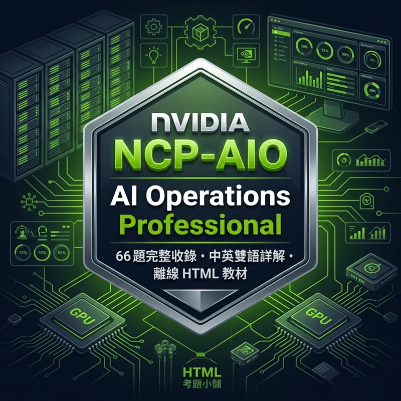 NVIDIA-Certified Professional AI Operations (NCP-AIO) 專業認證 數位教材