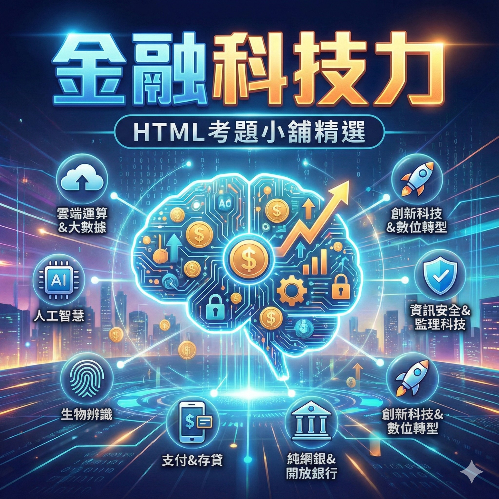 金融科技力知識檢定測驗 3D 通關寶典封面